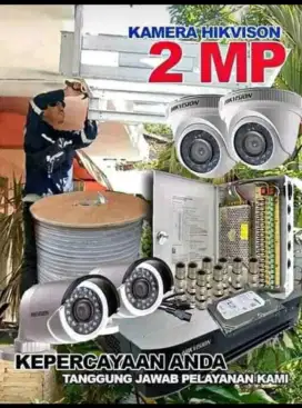 Toko pasang kamera cctv bergeransi resmi pekerjaan rapih