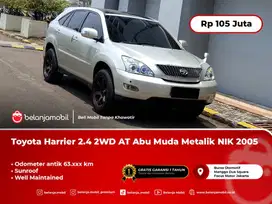 [SUNROOF] Toyota Harrier 2.4 2WD AT Abu Muda NIK 2005 Pemakaian 2006