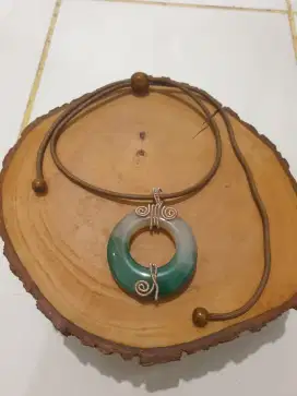 PRELOVED KALUNG ACCESSORIES BARU GIOK BULAT SYANTIK MANIEZ