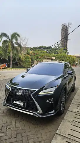 LEXUS RX200 FSPORT 2017 BLACK ON BLACK