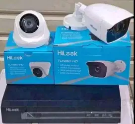 Cctv lengkap dengan free pemasangan bisa online di hp juga