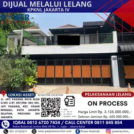 DIJUAL RUMAH DI PASAR MINGGU MELALUI LELANG‼️