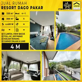 4M Dijual RUMAH IDAMAN di REsort Dago PAkar 3 lantai ada kolam renang