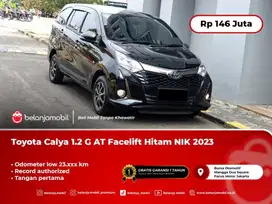 [ LOW KM ] Toyota Calya 1.2 G AT Facelift Hitam 2023/2024