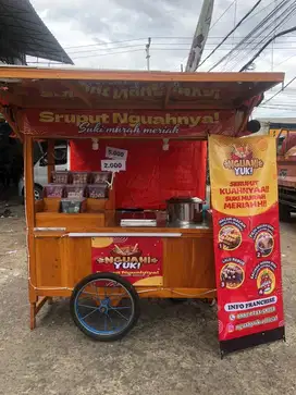 GEROBAK BEKAS/ GEROBAK ANGKRINGAN/ GEROBAK BAKSO/ GEROBAK MIE AYAM