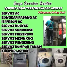 Service AC Bongkar AC Pasang AC Servis Mesin Cuci Kulkas Frezer Waru