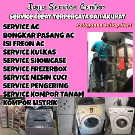 Service AC Bongkar Pasang AC Servis Mesin Cuci Kulkas Frezer Rungkut