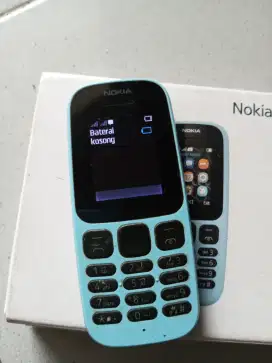 Nokia 105 dual SIM lengkap