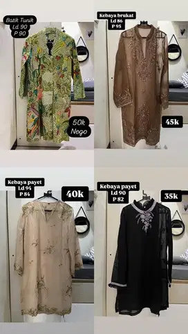 Brukat kebaya tunik