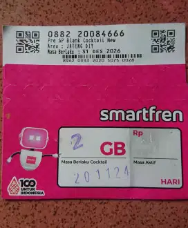 Nomer Cantik Smartfren