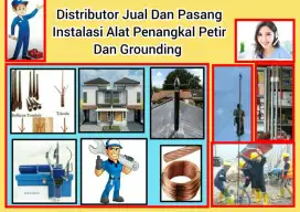 Pusat Perlengkapan Pemasangan Penangkal Petir Dan Instalasi Grounding