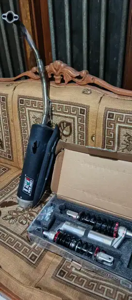 Dijual knalpot TZM & Shockbreaker nmax new