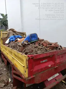 Jasa buang puing sampah