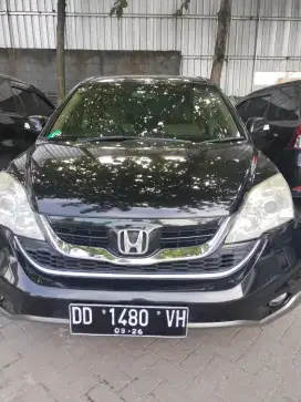 Jual Honda CRV matic 2012 warna hitam KM 55 ribuan langsung pemilik