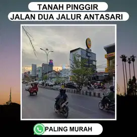 TANAH PINGGIR JLN ANTASARI DIJUAL MURAH BANGED