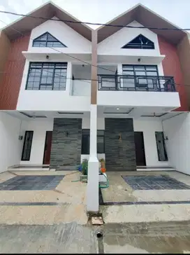 Jual rumah scandinavian ditanah baru depok