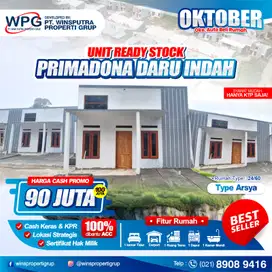 Dijual Rumah cluster baru seharga kontrakan