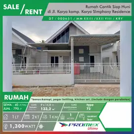 Dijual Rumah Siap Tinggal Di Daerah Jalan Karya Kota Baru