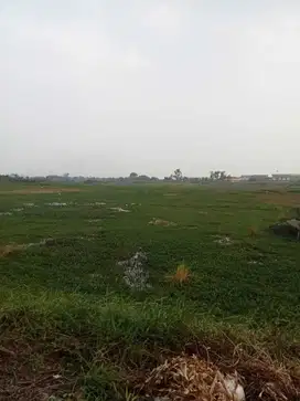 Lahan usaha luas 11.100 m2 harga 2 juta permeter di Krian, Sidoarjo