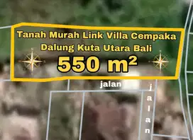 Tanah Murah Link Villa Cempaka Dalung Kuta Utara Bali