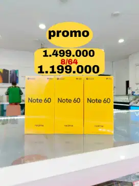 Realme note 60 ready kakak bos