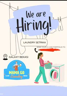 URGENT UNTUK LAUNDRY BAGIAN SETRIKA