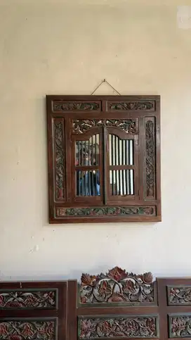 Jual Set Kursi dan Meja Ukiran Kayu Jati