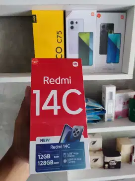 Redmi 14c ram 6/138 GB new garansi resmi indonesia