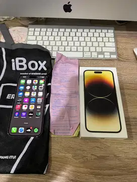 Iphone 14 promax 256gb ibox bekas pake sendiri