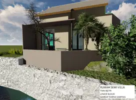 Rumah baru semi villa view sungai,sawah buduk dkt tumbak bayuh,canggu