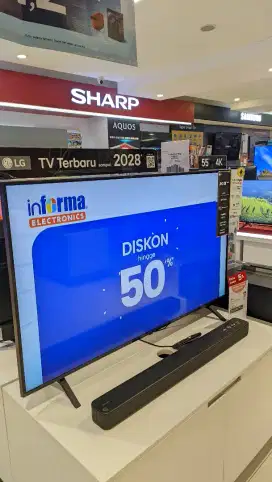 LG LED SMART TV 55inch Terbaru sampai 2028!! Cicilan mulai 500rb/bulan