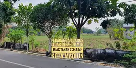 Tanah Pekarangan Cantiq, KOTA MADIUN dpn RS Griya Husada