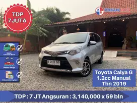 Toyota Calya G 1.2cc Manual Th'2019