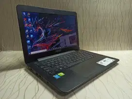 Laptop kantoran.. Asus X455L Core i5 Gen5 /8gb /128 gb /double Vga