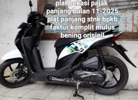 Honda beat f1 2016 pop stater halus cw asli hitam putih pajak panjang