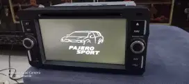 Jual head unit pajero sport 2014