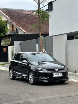 Vw Polo GT TSI 2018 AT hitam low km mulus record terawat volkswagen