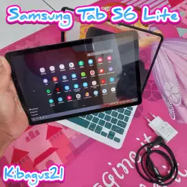 Samsung Tab S6 lite 4G LTE 4/128GB Fullset mulus