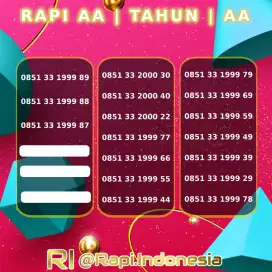 Perdana Nomor Cantik 1999 Tahun 2000 Telkomsel by.U Tanpa Masa Aktif