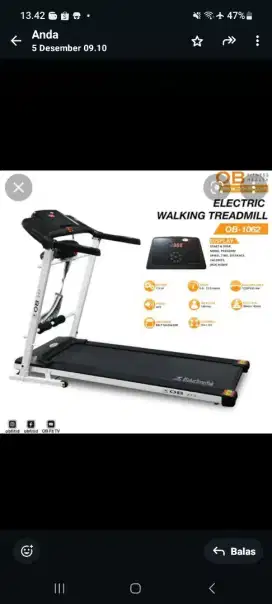 Treadmill ob 1062