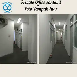 Disewakan Private Office  posisi Strategis Samboja Bulding Jatinegara