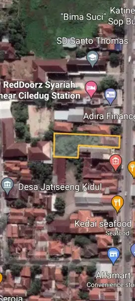 Tanah siap Bangun Di Ciledug Cirebon