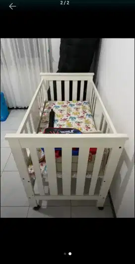 Baby box kayu ranjang bayi