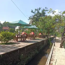 tenda minimalis,bangku outdoor,payung jati,kursi cafe,kursi jati