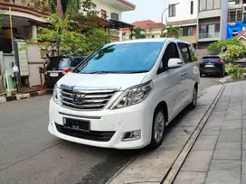 Harga Cash !!! Toyota Alphard G atpm 2012 Pilot Seat Facelift Model