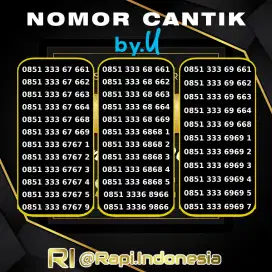 Perdana Nomor Cantik  Triple 333 by.U Kartu Tanpa Masa Aktif