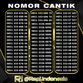 Perdana Nomor Cantik  Triple 333 by.U Kartu Tanpa Masa Aktif