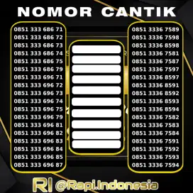 Perdana Nomor Cantik  Triple 333 by.U Kartu Tanpa Masa Aktif