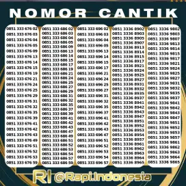 Perdana Nomor Cantik  Triple 333 by.U Kartu Tanpa Masa Aktif