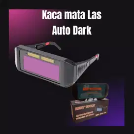 Kacamata Las autodark otomatis + dompet autodark surya autometic